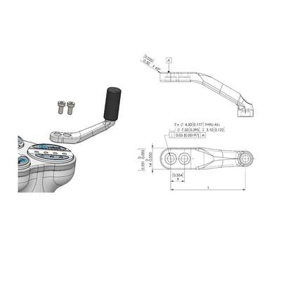 กริปเปอร์ 3 นิ้วแบบจังหวะขนาดใหญ่พร้อมน้ำหนักบรรทุก 15 กก. พร้อม Cobot และ CNC แขนหุ่นยนต์ 6 แกนสำหรับหยิบและวาง