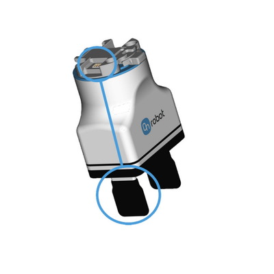 2FG7 Parallel Gripper พร้อมน้ำหนักบรรทุก 11KG ที่ใช้กับแขนกลของ Cobot สำหรับเครื่องหยิบและวาง