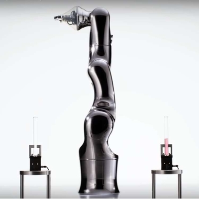 6 Axis Robotic Arm VS-050S2 พร้อม CNGBS Robot Gripper สําหรับการจัดการทางการแพทย์เป็นหุ่นยนต์อุตสาหกรรม