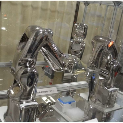6 Axis Robotic Arm VS-050S2 พร้อม CNGBS Robot Gripper สําหรับการจัดการทางการแพทย์เป็นหุ่นยนต์อุตสาหกรรม
