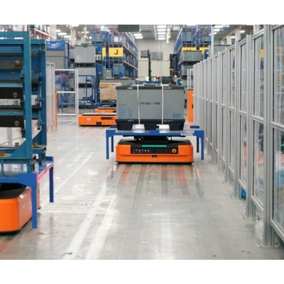 โรบอต AGV ขับเคลื่อน Q2L-300A พร้อม CNGBS โรบอต Cobot สําหรับการจัดการวัสดุอัตโนมัติเป็น AGV