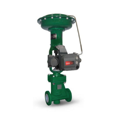 วาล์วควบคุมแบบดิจิตอลแบบนิวแมติกของจีนพร้อมตัวกำหนดตำแหน่งวาล์ว Fisher DVC6200 พร้อมตัวควบคุมตัวกรอง 67CFR