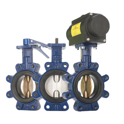 Keystone GRW Series Butterfly Valve วาล์วควบคุมปนูเมติกที่เหมาะสมสําหรับเรือและน้ํามัน