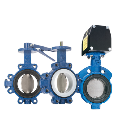 Keystone F990 ซีรีส์ Butterfly Valve ปนูเมติกอัคตูเอเตอร์ ปานควบคุมการไหลของน้ํา