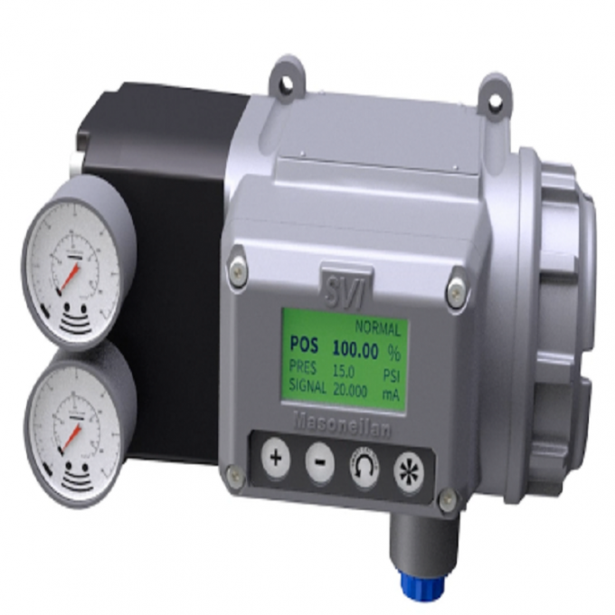 Masoneilan SVI3 ตัวกำหนดตำแหน่งวาล์วควบคุมแบบดิจิตอล 0.5 ถึง 7.0 บาร์ 0