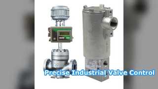 วาล์วควบคุมของไหลที่แม่นยำ 10V HART